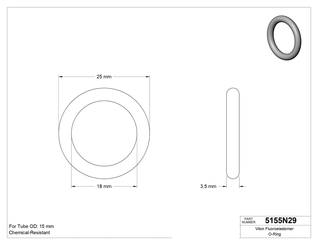 Technical drawing - 5155N29